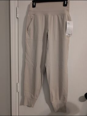 Athleta Light Beige Jogger Track Pants